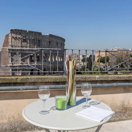 Daire Eve Penthouse Colosseo
